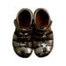A Metallic Sandals from Bisgaard in size 6T for girl. (Back View)