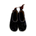 A Black Rain Boots from Bisgaard in size 4T for boy. (Back View)