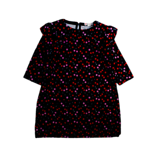 A Black Long Sleeve Dresses from Crewcuts in size 4T for girl. (Front View)