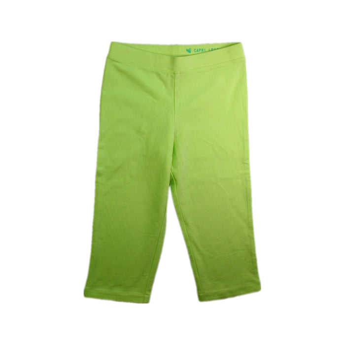 A Green Leggings from Crewcuts in size 6T for neutral. (Front View)
