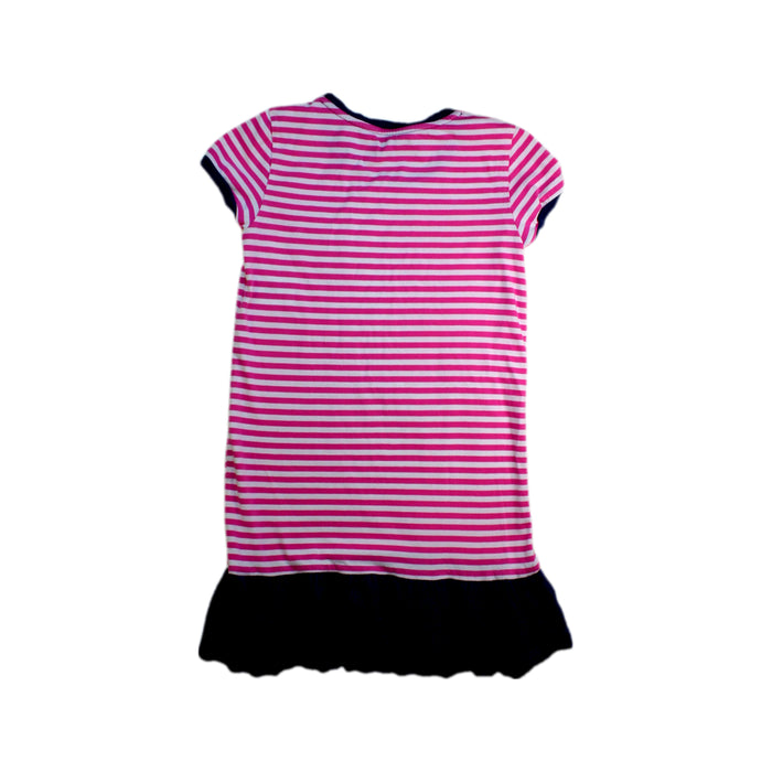 A Pink Short Sleeve Dresses from Polo Ralph Lauren in size 6T for girl. (Back View)
