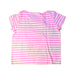 A Pink Short Sleeve T Shirts from Petit Bateau in size 4T for girl. (Back View)