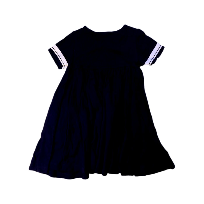 A Navy Short Sleeve Dresses from Petit Bateau in size 4T for boy. (Back View)