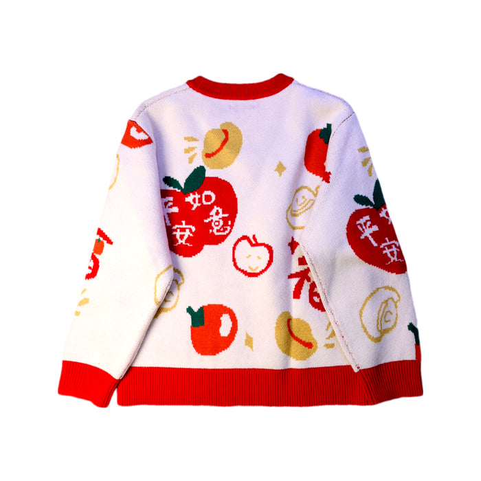 A Red Crewneck Sweatshirts from Balabala in size 5T for boy. (Back View)