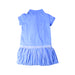 A Blue Short Sleeve Dresses from Polo Ralph Lauren in size 3T for girl. (Back View)
