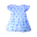 A Blue Short Sleeve Dresses from Seed in size 2T for girl. (Front View)