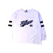 A White Long Sleeve T Shirts from Tommy Hilfiger in size 6T for girl. (Front View)