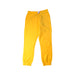 A Yellow Casual Pants from Seed in size 5T for girl. (Front View)