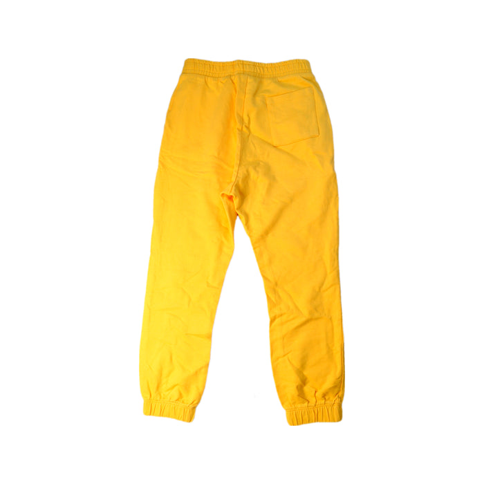 A Yellow Casual Pants from Seed in size 5T for girl. (Back View)