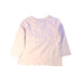 A White Long Sleeve Tops from Miki House in size 18-24M for girl. (Back View)