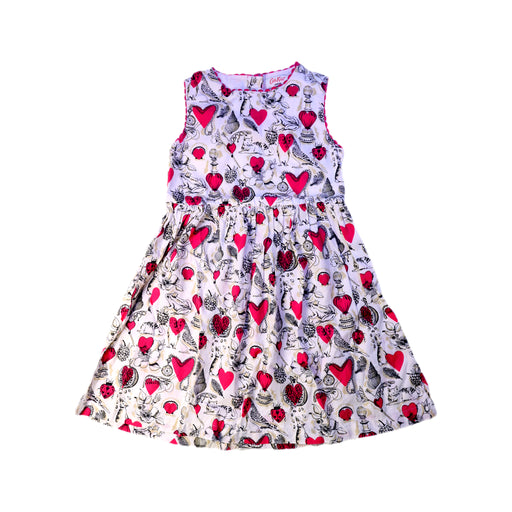 A Pink Sleeveless Dresses from Cath Kidston in size 3T for girl. (Front View)