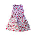 A Pink Sleeveless Dresses from Cath Kidston in size 3T for girl. (Back View)