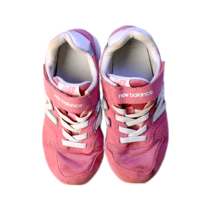 A Pink Sneakers from New Balance in size 6T for girl. (Back View)