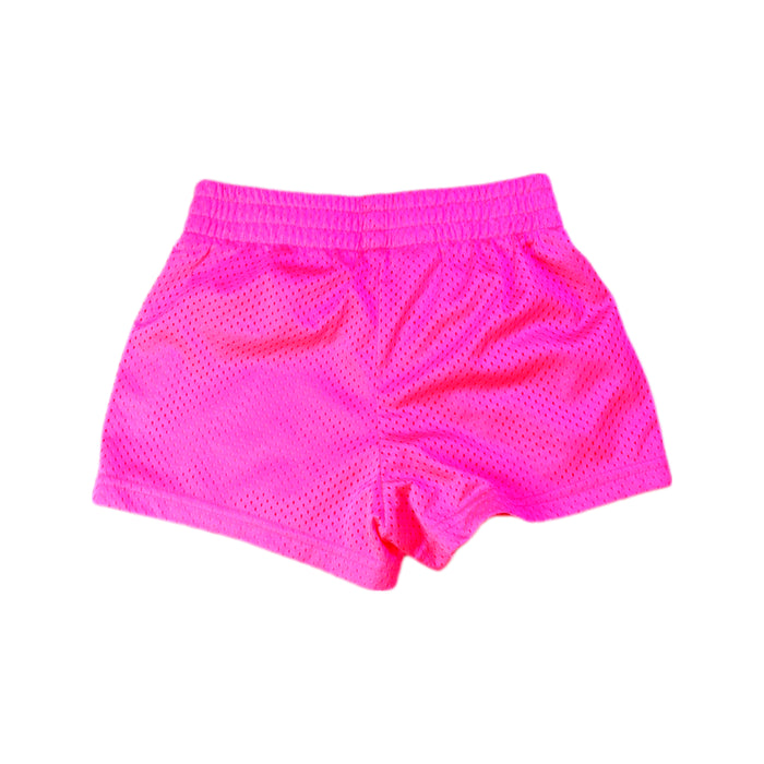 A Pink Shorts from Champion in size 4T for girl. (Back View)