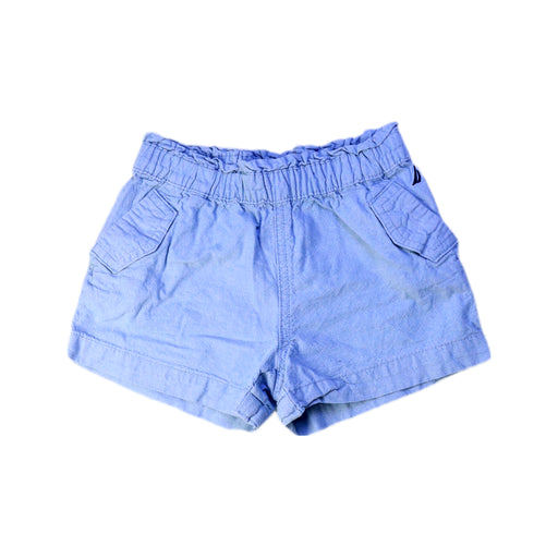 A Blue Shorts from Nautica in size 5T for girl. (Front View)