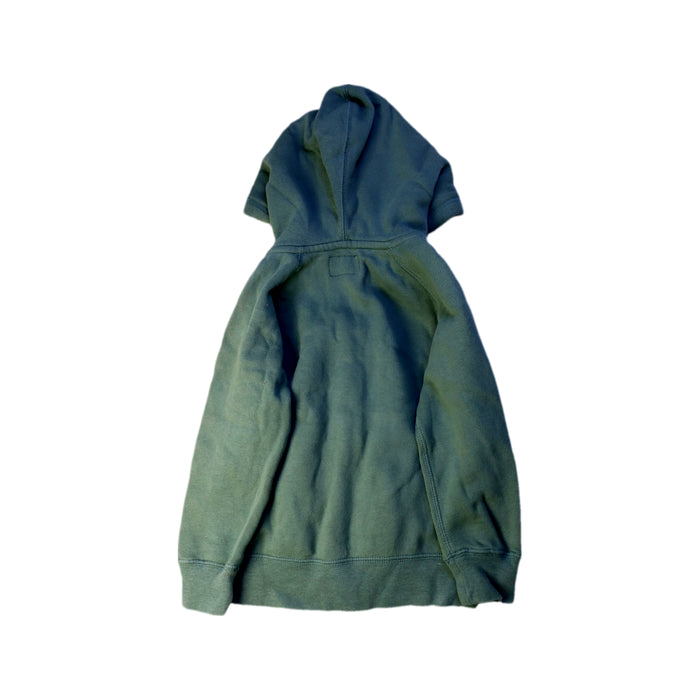 A Green Zippered Sweatshirts from Roots in size 4T for neutral. (Back View)