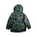 A Green Rain Jackets from Color Kids in size 13Y for boy. (Back View)