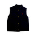 A Navy Puffer/Quilted Jackets from Ralph Lauren in size 18-24M for boy. (Front View)