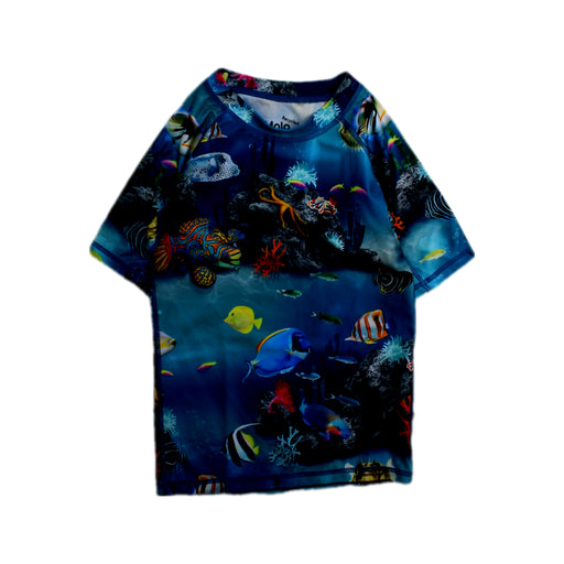 A Multicolour Rash Guards from Molo in size 5T for boy. (Front View)