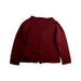 A Burgundy Cardigans from Bonpoint in size 3T for girl. (Back View)