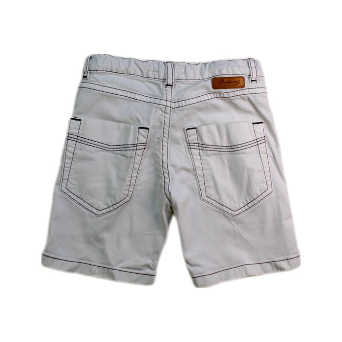 A White Shorts from Bonpoint in size 4T for boy. (Back View)