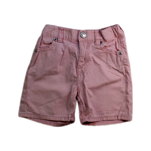 A Pink Shorts from Polarn O. Pyret in size 12-18M for neutral. (Front View)