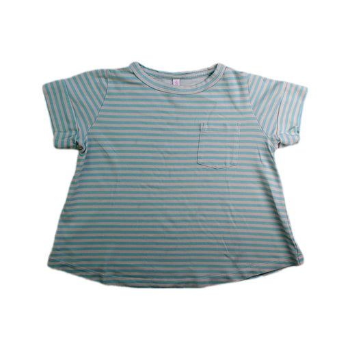 A Blue Short Sleeve T Shirts from Zimmermann in size 4T for girl. (Front View)
