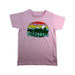 A Pink Short Sleeve T Shirts from Patagonia in size 5T for girl. (Front View)