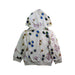 A White Hooded Sweatshirts from Gingersnaps in size 3T for boy. (Back View)
