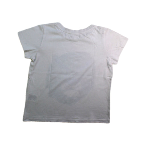 A White Short Sleeve T Shirts from Seed in size 5T for boy. (Back View)
