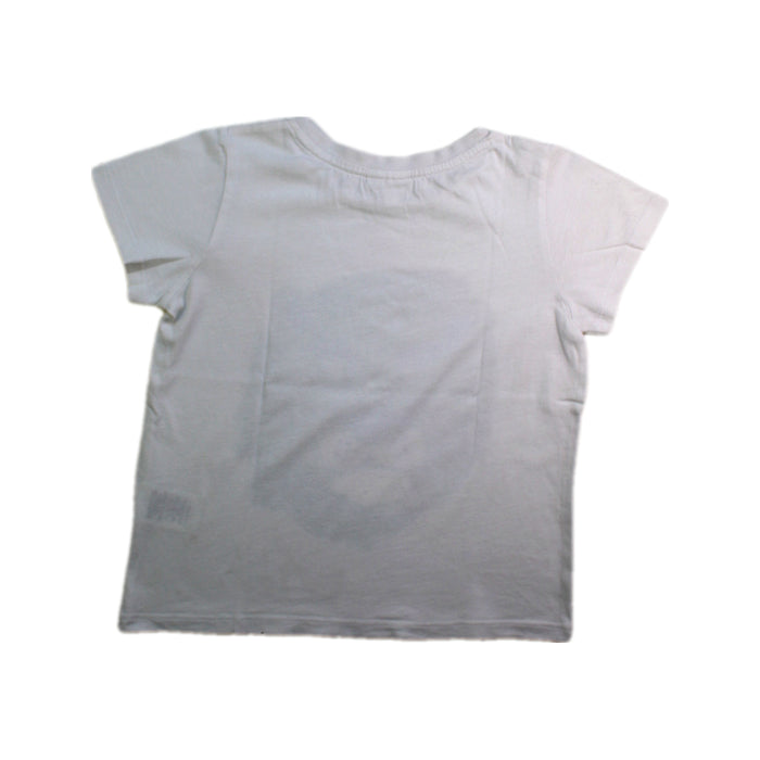 A White Short Sleeve T Shirts from Seed in size 5T for boy. (Back View)