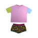 A Multicolour Shorts Sets from Peter Alexander in size 6T for girl. (Back View)