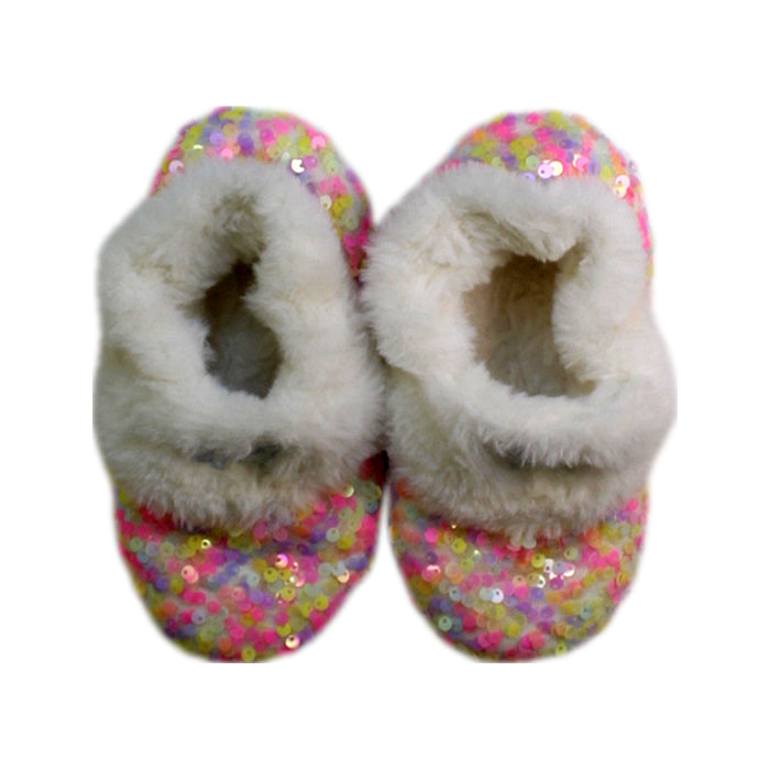A Multicolour Slippers from Peter Alexander in size 5T for girl. (Back View)