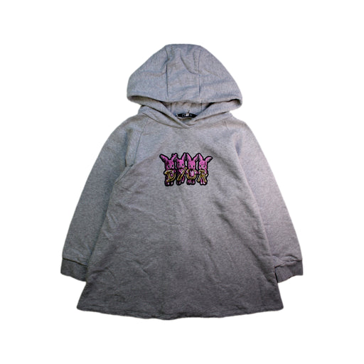 A Grey Sweater Dresses from Dior in size 6T for girl. (Front View)