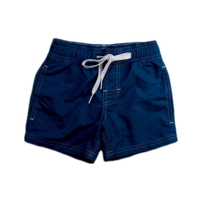 A Blue Swim Shorts from Sundek in size 2T for boy. (Front View)