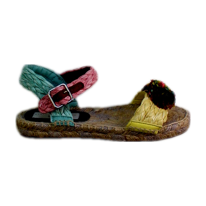 A Multicolour Sandals from Stella McCartney in size 5T for girl. (Front View)