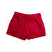 A Red Shorts from Crewcuts in size 6T for girl. (Back View)