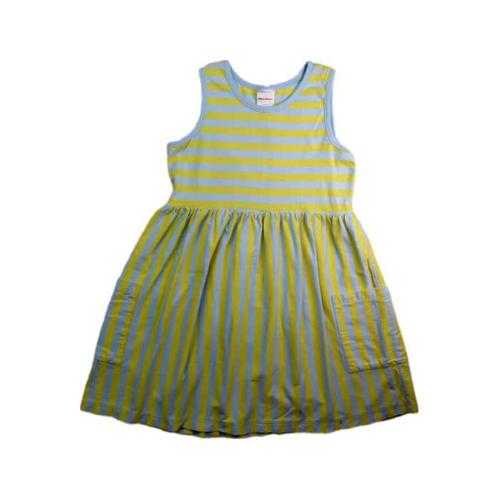 Blue Hanna Andersson Stripe Dress 6T-7Y Retykle Blue Hanna Andersson Stripe Dress 6T-7Y Retykle