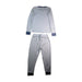 A White Pyjama Sets from Lake Pajamas in size 6T for neutral. (Back View)