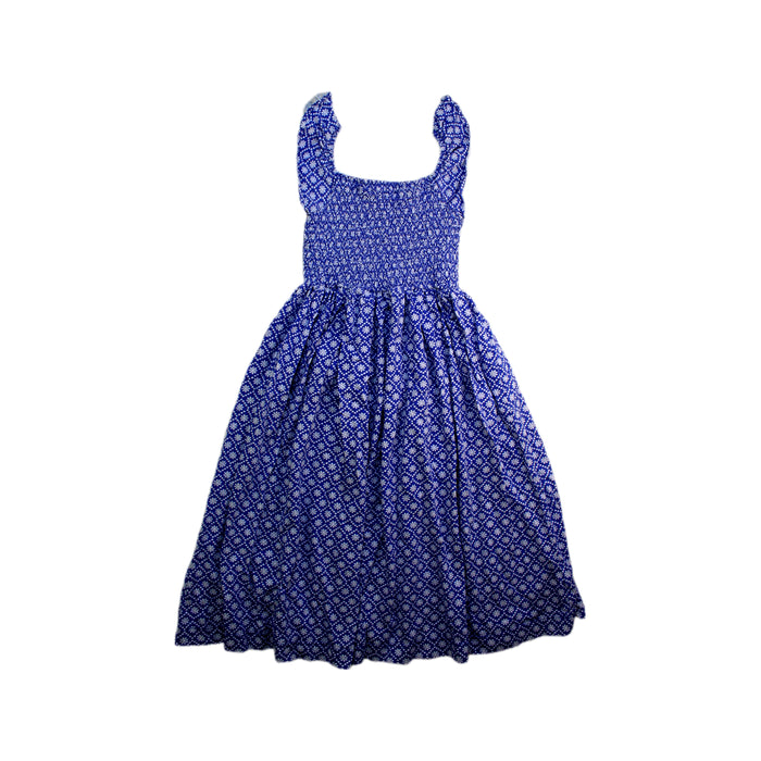 blue dress boden Boden Women's Embroidered Jersey Short Dress in Blue