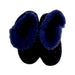 A Purple Booties from UGG in size 6T for girl. (Back View)