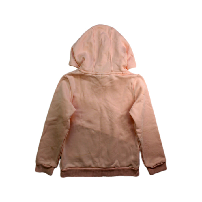 A Peach Hooded Sweatshirts from Fila in size 5T for girl. (Back View)