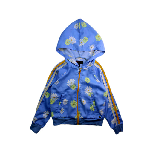 A Blue Lightweight Jackets from Juicy Couture in size 4T for girl. (Front View)