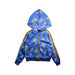 A Blue Lightweight Jackets from Juicy Couture in size 4T for girl. (Front View)