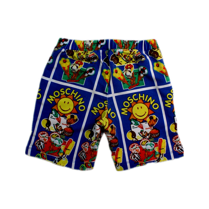 A Multicolour Shorts from Moschino in size 2T for boy. (Back View)