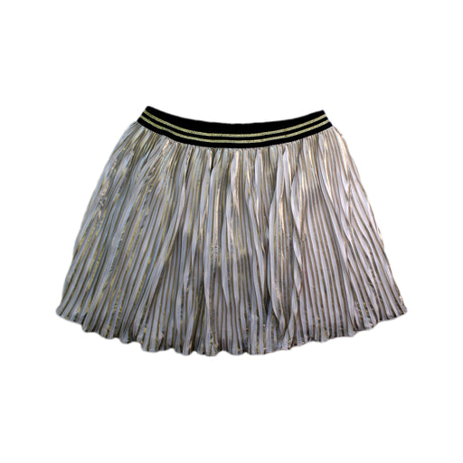A Silver Short Skirts from Tommy Hilfiger in size 12Y for girl. (Front View)