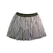 A Silver Short Skirts from Tommy Hilfiger in size 12Y for girl. (Front View)