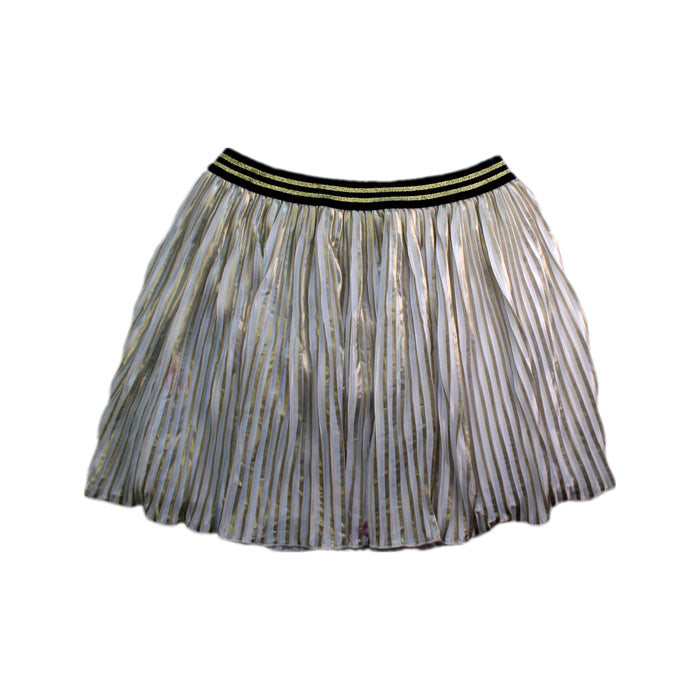 A Silver Short Skirts from Tommy Hilfiger in size 12Y for girl. (Back View)