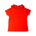 A Red Short Sleeve Tops from Misha & Puff in size 5T for girl. (Back View)