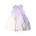 A White Sleeveless Dresses from Little Cotton Clothes in size 5T for girl. (Front View)